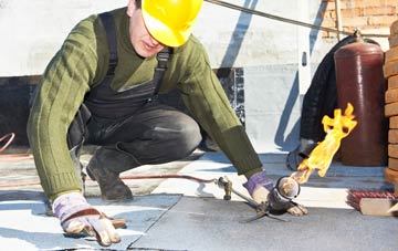 Fenstead End flat roof construction